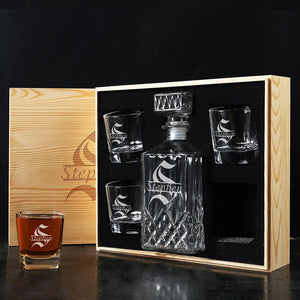 Custom Made Whiskey Bottle Box  Whiskey gift box, Wooden whiskey
