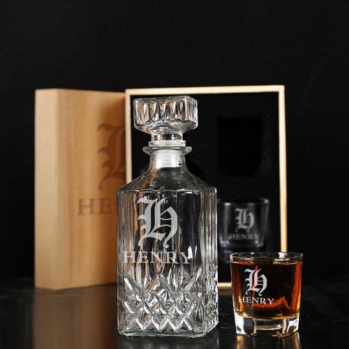 Groomsmen Gifts, Personalized Gift Decanter - CustomizationMart